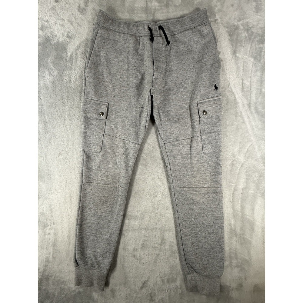 Polo Ralph Lauren Cargo Joggers Men's Small Grey Sweatpants
